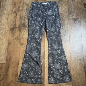 So Goods For Life | Bandana High Waist Flare Pull On Hose Leggings Baumwolle Med - Bild 1 von 11