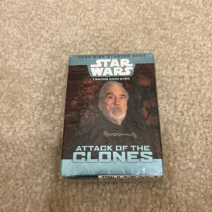 Star Wars Attack of the Clones Trading Card Game TCG Dark Side Starter Deck NEW - Picture 1 of 8