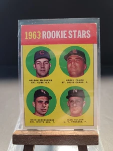 1963 Topps #54 DeBusschere/Matthews/Fanok/Cullen Rookie Stars 1963 RXC - Picture 1 of 2
