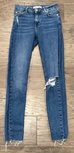 Denim Co Skinny Ripped Jeans Damen Größe 2 - Bild 1 von 7
