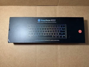 Keychron K12 60% Wireless Mechanical Keyboard RGB Backlight Aluminum Brown - Picture 1 of 8