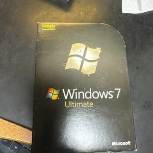 Microsoft Windows 7 Ultimate 32 & 64 Bit DVDs - Picture 1 of 5