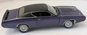 1971 Dodge Charger Super Bee Plum 1:18 Scale Diecast Auto World Model Car  - Picture 1 of 21