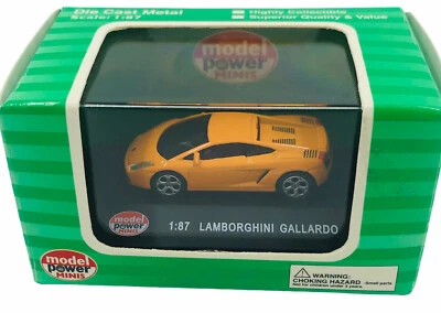Model Power Minis 19381 Lamborghini Gallardo Yellow 2004 Scale H0 1/87 - Image 1 of 4