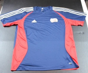New England Revolution Adidas Soccer Jersey Navy Blue MLS Large SEE PICS - Picture 1 of 11