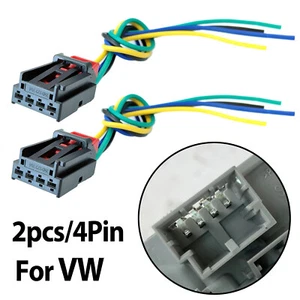 2 Rear Roof Reading Courtesy Light Plug Connector For VW Tiguan Touran Passat b8 - Picture 1 of 6