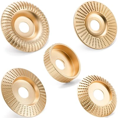 Disco para tallar madera amoladora angular Hedume de 5 piezas - para amoladoras de 4” o 4,5” Foto 1 de 4