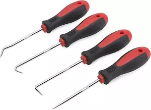 ROTATION Precision Hook and Pick Set for Automotive | 4-Piece Hand Tools Red - Picture 1 of 6