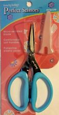 Karen Kay Buckley's Perfect Scissors, Medium 6” Mirco Serrated Blades Blue KKB00