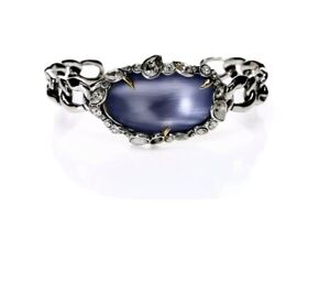ALEXIS BITTAR Lucite/Crystal Chain Link Cuff 135190