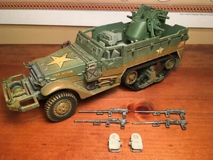 A05 Forces of Valor Unimax 1:32 WWII US Army M16 Flak Halftrack Normandy 1944 - Picture 1 of 11