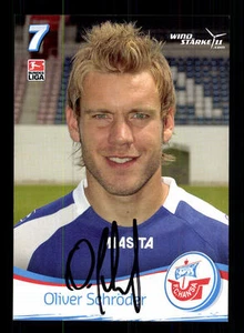 Oliver Schröder Autogrammkarte Hansa Rostock 2009-10 Original Signiert+A 143520 - Picture 1 of 2