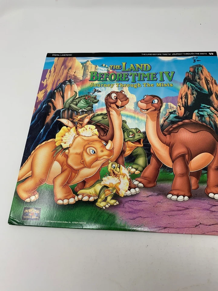 THE LAND BEFORE TIME IV 4 - Journey Through the Mists Laserdisc LD [42396] - Image 1 of 3