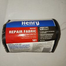 NEW HENRY HE181195 ROLL 4" X 150' ASPHALT SATURATED COTTON FABRIC HE181 9554494
