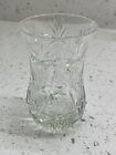 Original Turkish Crystal Tea Cups Design Glass, 2  oz, Set of 6