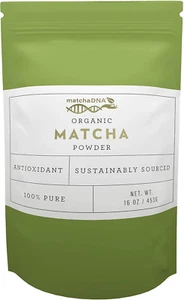 MatchaDNA Bio kulinarisches Matcha Grüntee Pulver 16 Oz. - Bild 1 von 9