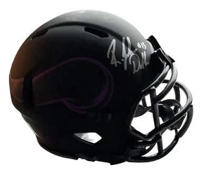 Josh Dobbs Minnesota Eclipse Signed Mini Football Helmet (PIA/JSA) - Picture 1 of 2