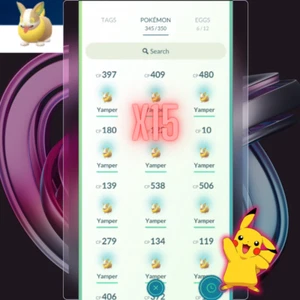 Yamper x15, Pokémon Trade Go ✨ - Afbeelding 1 van 2