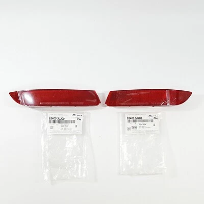 Lámpara de luz reflectora reflectora de parachoques trasero LH RH 2EA para Hyundai Veracruz 2007-2015 Foto 1 de 4
