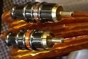 Hooker Audio TS6II 20' Twisted RCA To Amplifier Patch Cable 2x Noise Rejection - Picture 1 of 6