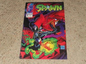 1992 SPAWN Comic Book #1-First App. Spawn-Tom Orzechowski Autograph w/Poster-New - Picture 1 of 2