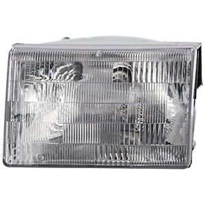 Headlight For 93 94 95 96 97 98 Jeep Grand Cherokee Left With Bulb