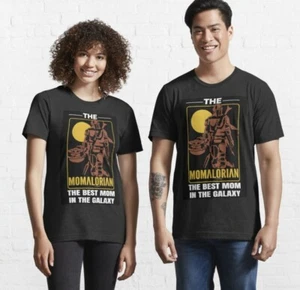 T-Shirt The Momalorian Best Mom In Galaxy schwarz Muttertag Geschenk Mandalorianer - Bild 1 von 1