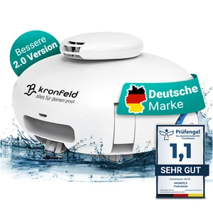 Robot piscina KRONFELD ROBY 2.0 - robot piscina con batteria - azienda tedesca - Foto 1 di 6