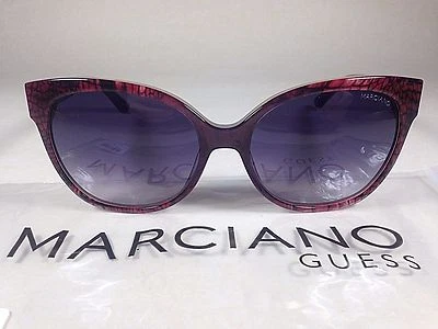 Gafas de sol Guess By Marciano ojo de gato rojo serpiente púrpura lentes degradadas GM727 75B Foto 1 de 4