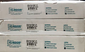Elmdor 12 in. x 12 in. Fire Rated Wall Access Panel (lot of 3) FR12X12PC-CL - Picture 1 of 3