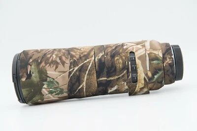 LENSCAMO Cubierta de lente de camuflaje de neopreno para Canon RF 800 mm f/11 IS + tubo + cubierta de capucha
