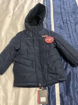 ZeroXposure Boy’s Hooded Jacket Size 5/6 Navy Blue - Image 1 of 4