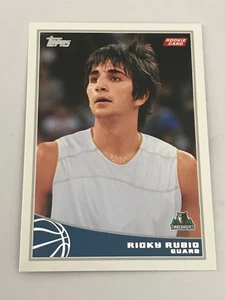 RICKY RUBIO 09/10 TOPPS ROOKIE CARD RC #317 - Picture 1 of 1