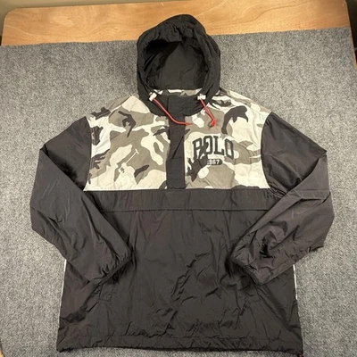 Chaqueta cortavientos Polo Ralph Lauren para hombre con detalle de camuflaje #998 Foto 1 de 4