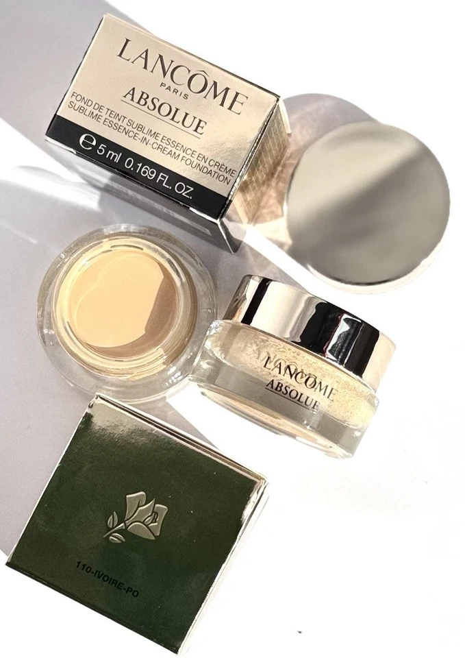 Lancome Absolue Sublime Essence In Cream Foundation 2x 5ml 110 Ivoire - Bild 1 von 2