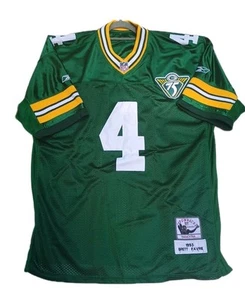 Error Stitched Mitchell& Ness 1993 Green Bay Packers Brett Favre Jersey 4 XLarge - Picture 1 of 19
