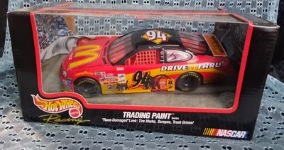 1999 Elliott #94 McDonalds Drive Thru 1/24 литая коллекционная краска Hot Wheels новая в коробке - Изображение 1 из 4