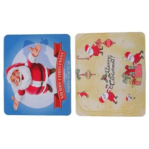 2 Pcs Santa Claus Mouse Pad Student Pads for Christmas Computer Mats - Afbeelding 1 van 12
