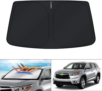 Parasol de ventana KUST para Toyota Highlander 2014-2019 Foto 1 de 4