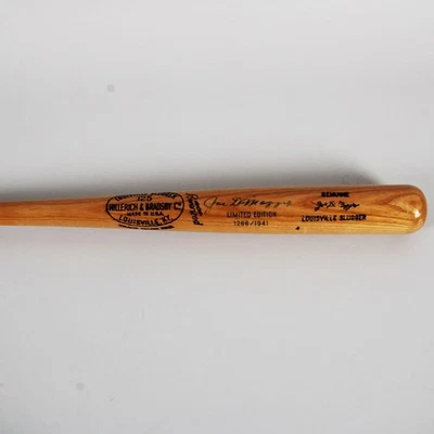 Bat Yankees firmado por Joe DiMaggio - Certificado de autenticidad PSA/DNA Foto 1 de 4