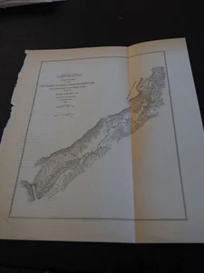 Antique Map "Sketch Map of the Hot Springs on Witch Creek Near Heart Lake “ SAL - Picture 1 of 1