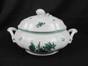 Augarten Wien Wien Maria Theresia Deckel ovale Gemüseschale mit Abschlussdeckel - Bild 1 von 8