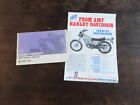Harley Davidson SS SXT 125 1976 Owner's manual / Bordbuch & Brochure / Brochüre