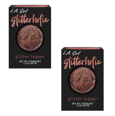 Pack of 2 L.A. Girl Glitterholic Glitter Topper, Electrify GGP458 - Image 1 of 4