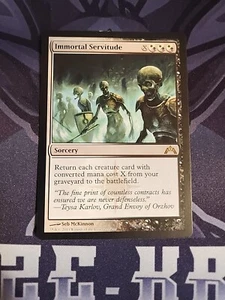 Immortal Servitude Gatecrash Gioco di Luce Mtg - Foto 1 di 2