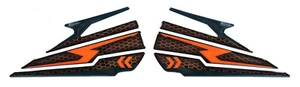 Tanque lateral almohadilla moto azul naranja compatible para KTM 1290 Super Duke R - Imagen 1 de 7