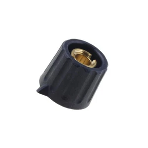 4311.6131 Botón giratorio con indicador plástico ØEje: 6mm Ø20x17mm negro MENTOR - Imagen 1 de 1