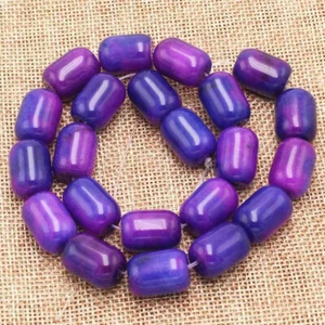 Natural 10x14mm Purple Sugilite Gemstone Cylinder Loose Beads 15'' - Picture 1 of 5