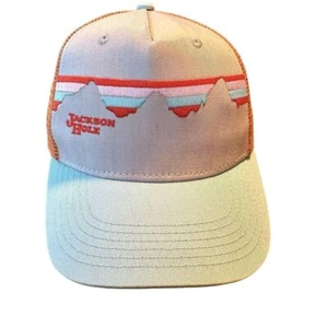 JACKSON HOLE WYOMING Hat Patch Trucker Mesh Youth Child Boy Girl Adjustable Snap - Picture 1 of 9