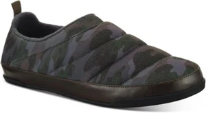 Sun + Stone Men's Camouflage Derek Quilted Slipper Shoes Slip On Green Size 10M - Picture 1 of 5